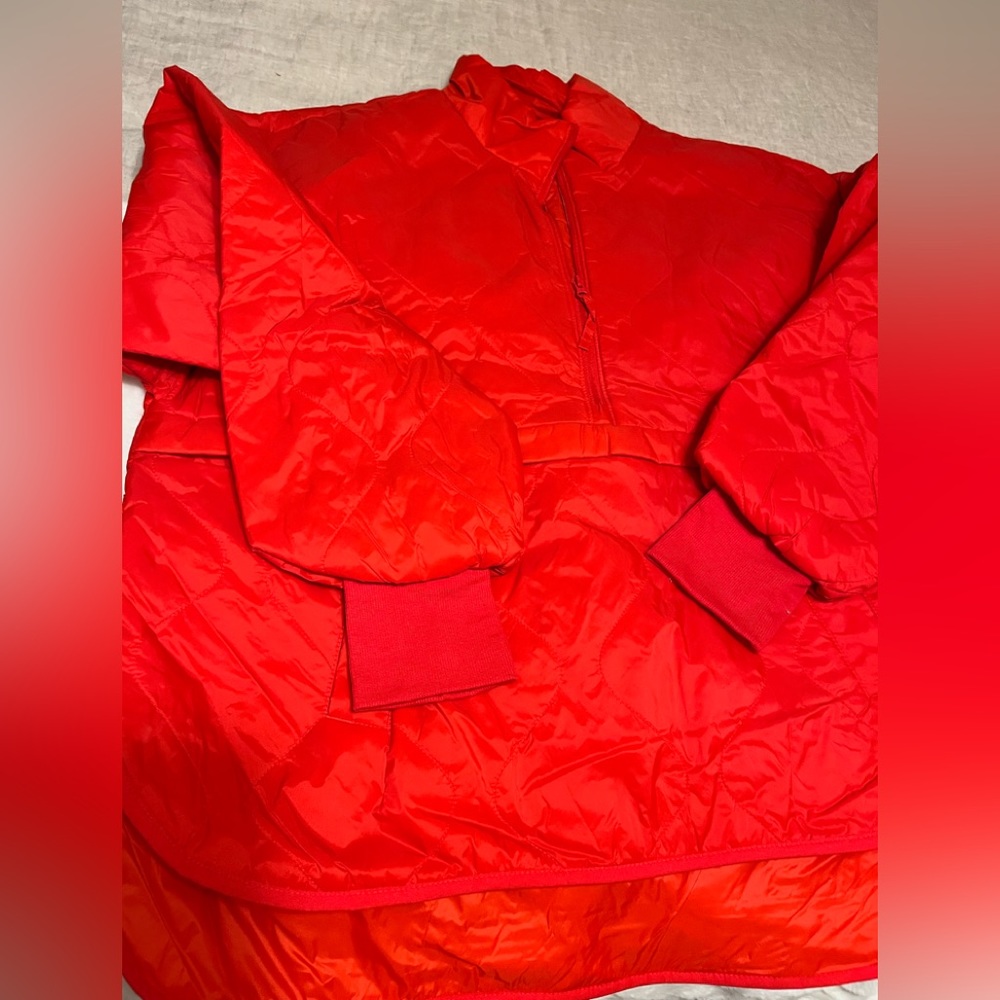 Old Navy Alternative Down Pull Over Jacket With Z… - image 1